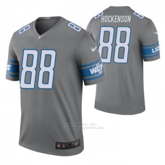 Camiseta NFL Legend Detroit Lions T.j. Hockenson Color Rush Gris