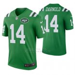 Camiseta NFL Legend Hombre New York Jets Sam Darnold Verde Color Rush