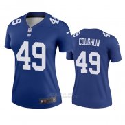 Camiseta NFL Legend Mujer New York Giants Carter Coughlin Azul