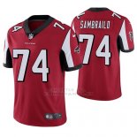 Camiseta NFL Limited Hombre Atlanta Falcons Ty Sambrailo Rojo Vapor Untouchable