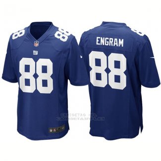 Camiseta NFL Limited Hombre New York Giants 88 Evan Engram 2017 Draft Pick Game Azul