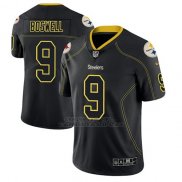 Camiseta NFL Limited Hombre Pittsburgh Steelers Chris Boswell Negro Color Rush 2018 Lights Out