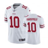 Camiseta NFL Limited Hombre San Francisco 49ers Jimmy Garoppolo Blanco Vapor Untouchable