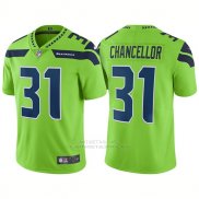 Camiseta NFL Limited Hombre Seattle Seahawks 31 Kam Chancellor Vapor Untouchable Rush Limited Verde