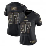 Camiseta NFL Limited Mujer San Francisco 49ers Bosa Vapor Untouchable Negro