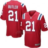 Camiseta New England Patriots Butler Rojo Nike Game NFL Hombre
