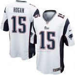 Camiseta New England Patriots Hogan Blanco Nike Game NFL Hombre