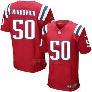 Camiseta New England Patriots Ninkovich Rojo Nike Elite NFL Hombre