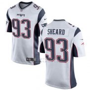 Camiseta New England Patriots Sheard Blanco Nike Game NFL Nino