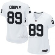Camiseta Oakland Raiders Cooper Blanco Nike Game NFL Mujer