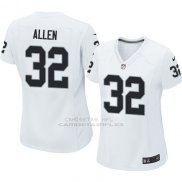 Camiseta Oakland Raiders Tatum Blanco Nike Game NFL Mujer