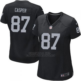 Camiseta Philadelphia Eagles Casper Negro Nike Game NFL Mujer