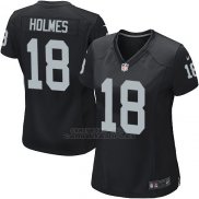 Camiseta Philadelphia Eagles Holmes Negro Nike Game NFL Mujer