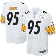 Camiseta Pittsburgh Steelers Jones Blanco Nike Game NFL Hombre