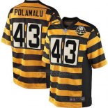 Camiseta Pittsburgh Steelers Polamalu Amarillo Nike Game NFL Hombre