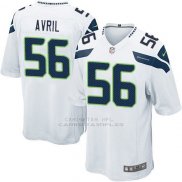 Camiseta Seattle Seahawks Avril Blanco Nike Game NFL Hombre