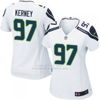 Camiseta Seattle Seahawks Kerney Blanco Nike Game NFL Mujer