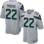 Camiseta Seattle Seahawks Prosise Gris Nike Game NFL Hombre