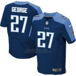 Camiseta Tennessee Titans George Profundo Azul Nike Elite NFL Hombre