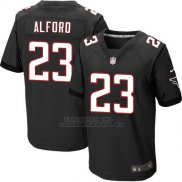 Camiseta Atlanta Falcons Alford Negro Nike Elite NFL Hombre