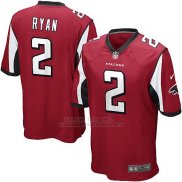 Camiseta Atlanta Falcons Ryan Rojo Nike Game NFL Nino