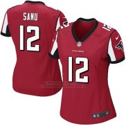 Camiseta Atlanta Falcons Sanu Rojo Nike Game NFL Mujer