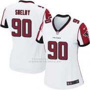 Camiseta Atlanta Falcons Shelby Blanco Nike Game NFL Mujer