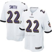 Camiseta Baltimore Ravens Smith Blanco Nike Game NFL Nino