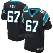 Camiseta Carolina Panthers Kalil Negro Nike Elite NFL Hombre