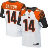Camiseta Cincinnati Bengals Dalton Blanco Nike Elite NFL Hombre