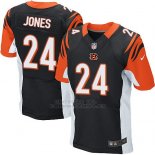 Camiseta Cincinnati Bengals Jones Negro Nike Elite NFL Hombre