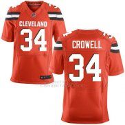 Camiseta Cleveland Browns Crowell Rojo Nike Elite NFL Hombre