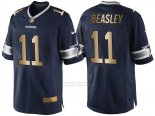 Camiseta Dallas Cowboys Beasley Profundo Azul Nike Gold Game NFL Hombre
