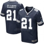 Camiseta Dallas Cowboys Elliott Profundo Azul Nike Elite NFL Hombre