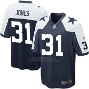 Camiseta Dallas Cowboys Jones Negro Blanco Nike Game NFL Nino