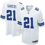 Camiseta Dallas Cowboys Sanders Blanco Nike Game NFL Hombre