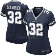 Camiseta Dallas Cowboys Scandrick Negro Nike Game NFL Mujer