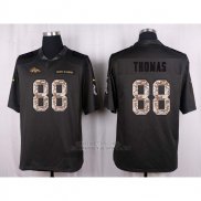 Camiseta Denver Broncos Thomas Apagado Gris Nike Anthracite Salute To Service NFL Hombre