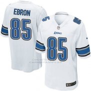 Camiseta Detroit Lions Ebron Blanco Nike Game NFL Hombre