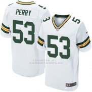 Camiseta Green Bay Packers Perry Blanco Nike Elite NFL Hombre