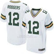 Camiseta Green Bay Packers Rodgers Blanco Nike Elite NFL Hombre