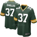 Camiseta Green Bay Packers Shields Verde Militar Nike Game NFL Hombre