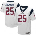 Camiseta Houston Texans Jackson Blanco Nike Elite NFL Hombre