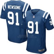 Camiseta Indianapolis Colts Newsome Azul Nike Elite NFL Hombre