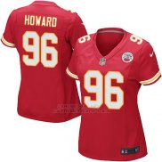 Camiseta Kansas City Chiefs Howard Rojo Nike Game NFL Mujer