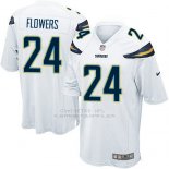 Camiseta Los Angeles Chargers Flowers Blanco Nike Game NFL Hombre