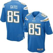 Camiseta Los Angeles Chargers Gates Azul Nike Game NFL Hombre