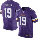 Camiseta Minnesota Vikings Thielen Violeta Nike Elite NFL Hombre