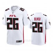 Camiseta NFL Game Atlanta Falcons Isaiah Oliver 2020 Blanco