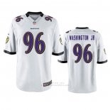 Camiseta NFL Game Baltimore Ravens Broderick Washington Jr. Blanco